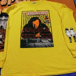 Graveyard Goods Stanley Kubrick's The Shining LS Yellow Variant Large T-shirt